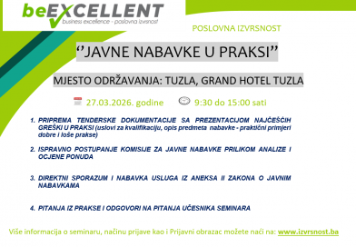JAVNE NABAVKE U PRAKSI – TUZLA